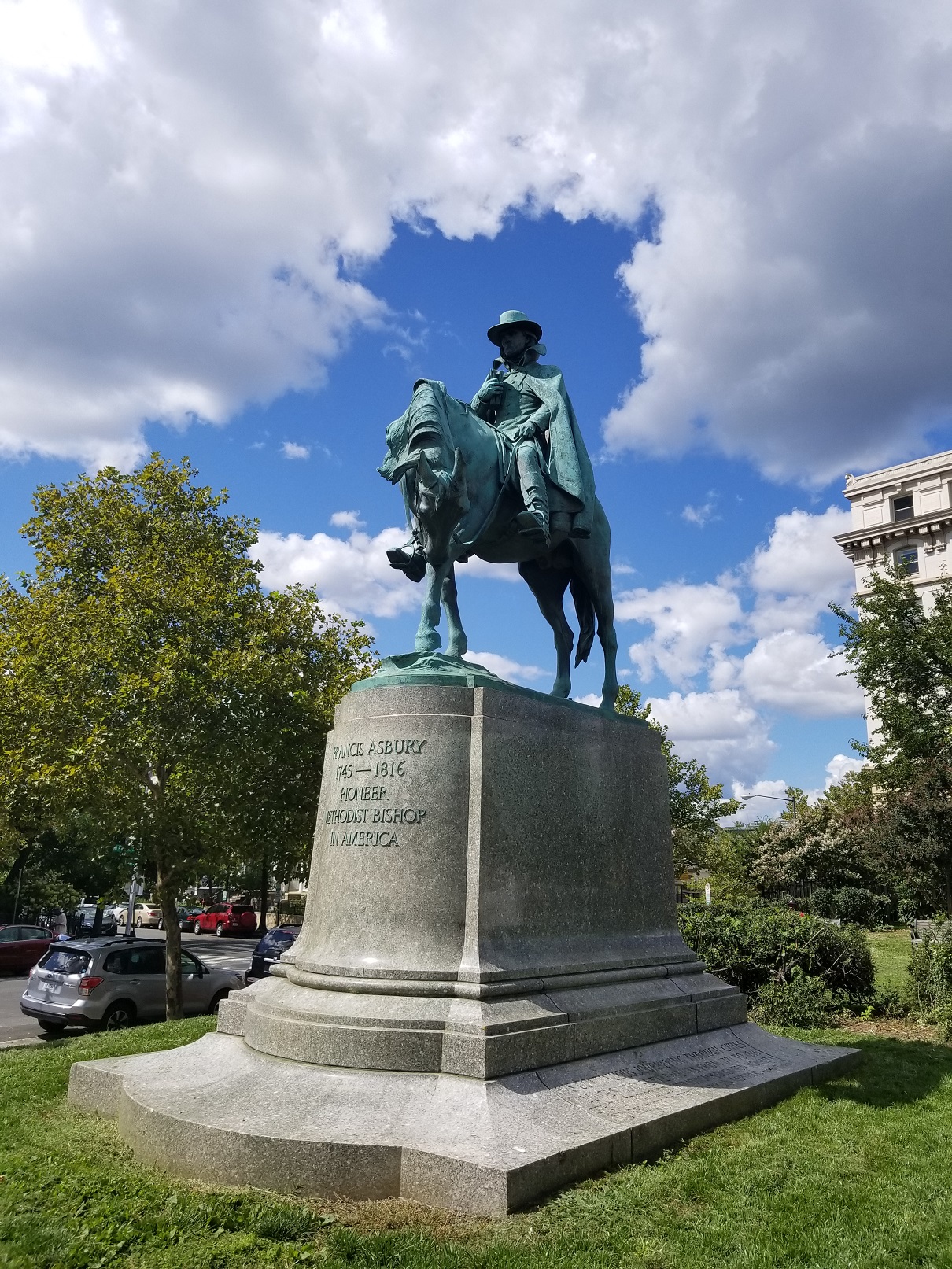 Francis Asbury Statue – DC Memorialist