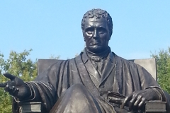 Marshall statue close-up