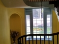 Stairway from second floor landing